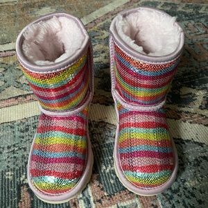 UGG Rainbow Sequin Boot